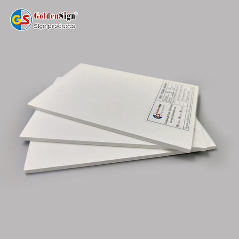 3mm 5mm PVC বিনামূল্যে ফেন বৰ্ড শ্বীট Signboards বিজ্ঞাপনৰ বাবে 