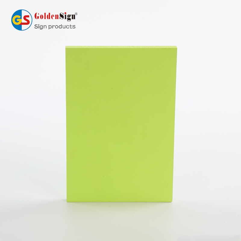 Goldensign 4*8ft Colored PVC Sheet Cabinet Board Waterproof PVC Foam Board Supplier