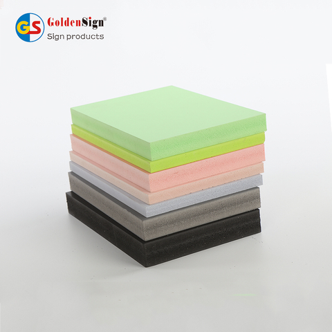 Pannello in schiuma di PVC impermeabile per mobili bianchi e colorati da 3-40 mm