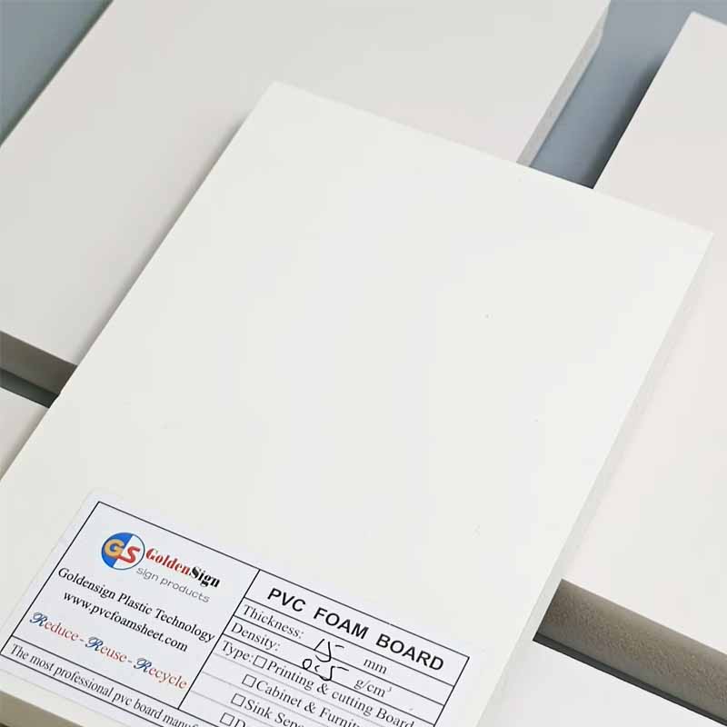 廚櫃用白色PVC發泡板工廠高密度