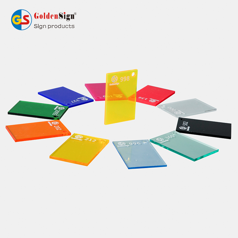 Factory hot sell Kleur acryl sheet 