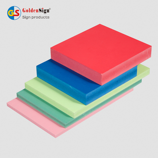 Groot gekleurde PVC-skuimbord loodvrye PVC-skuimbord 1220*2440 stewige PVC-bord