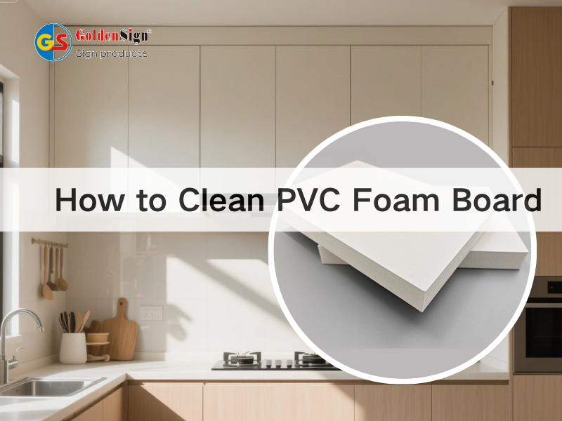  如何清潔PVC泡沫板